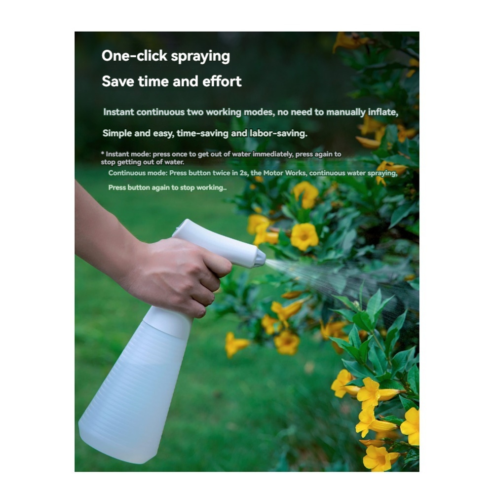 Watering Can - Regador elétrico portátil ABNP, USB tipo