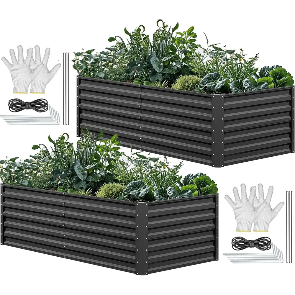 Garden Gloves - Kit de Canteiro Elevado Grande de