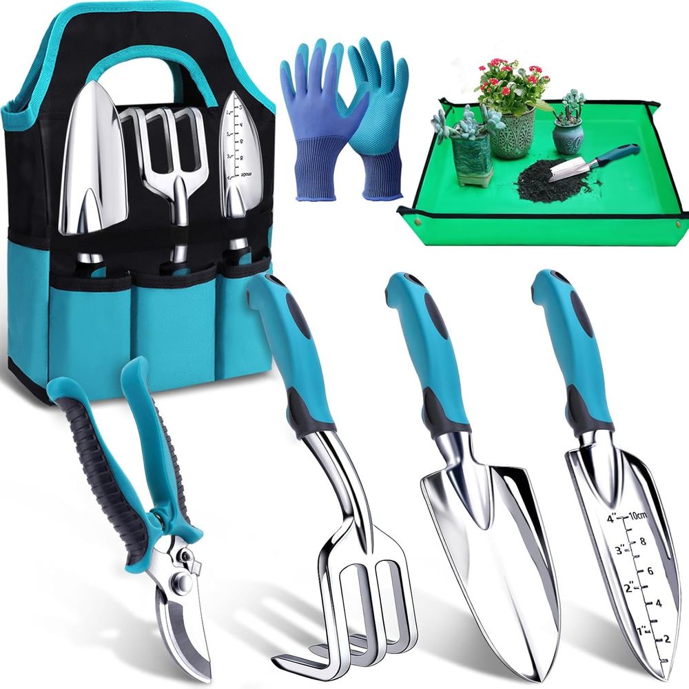 Trowel Garden Tools - Conjunto de ferramentas de jardinagem durável,
