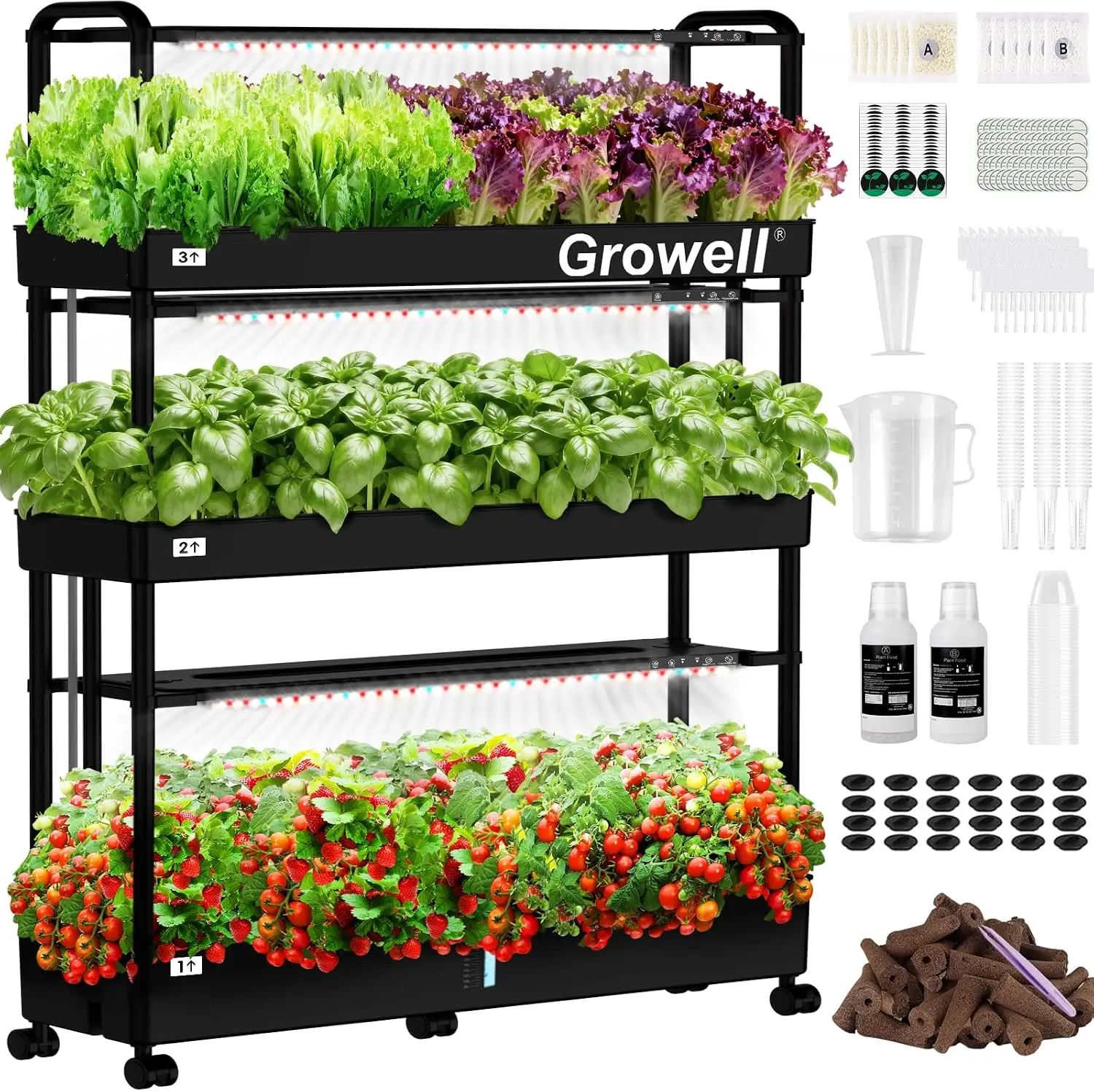Hydroponic Kit - Grande Kit de Sistema de Cultivo