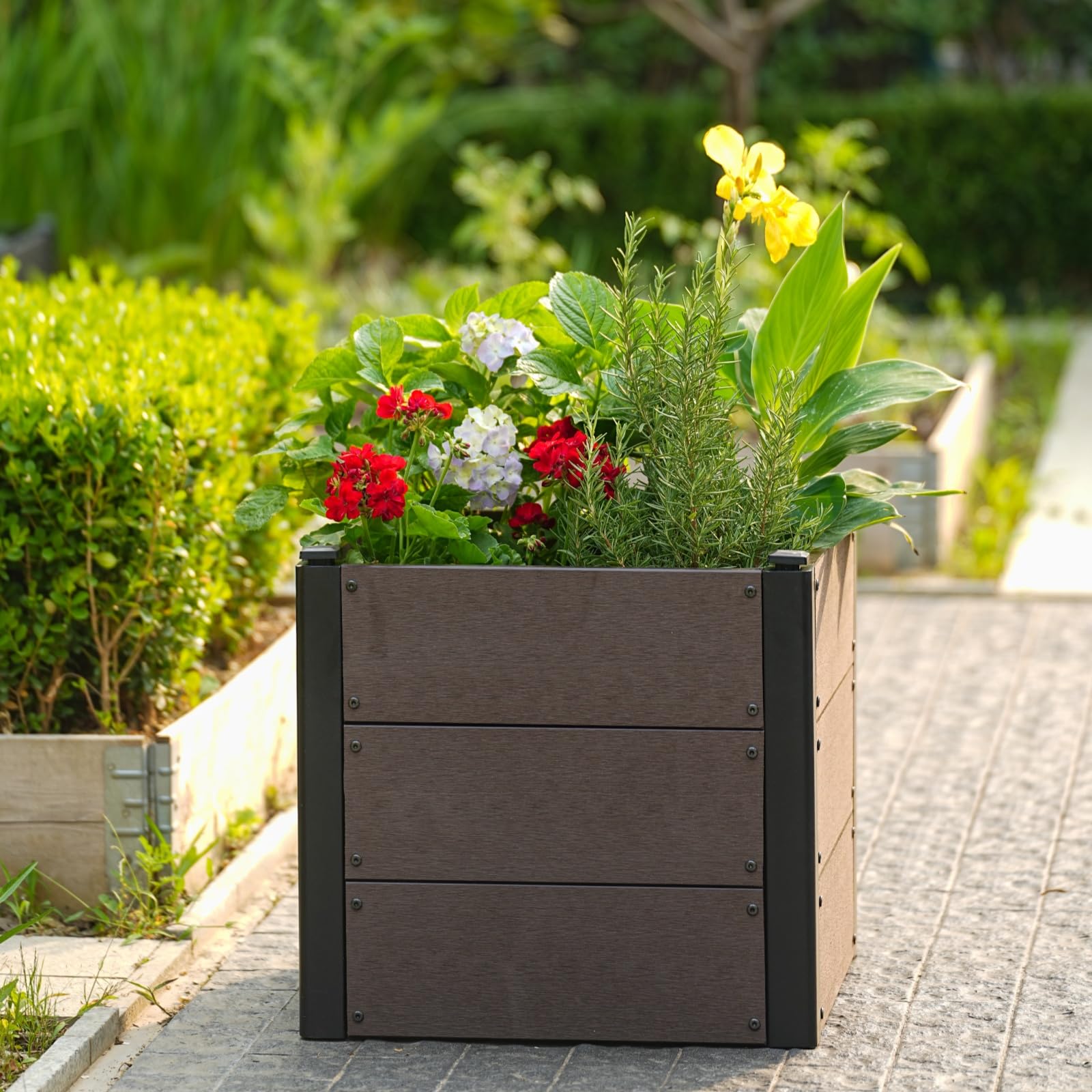 Canteiro elevado com rodas, ca - Raised Garden Bed avaliação e preço