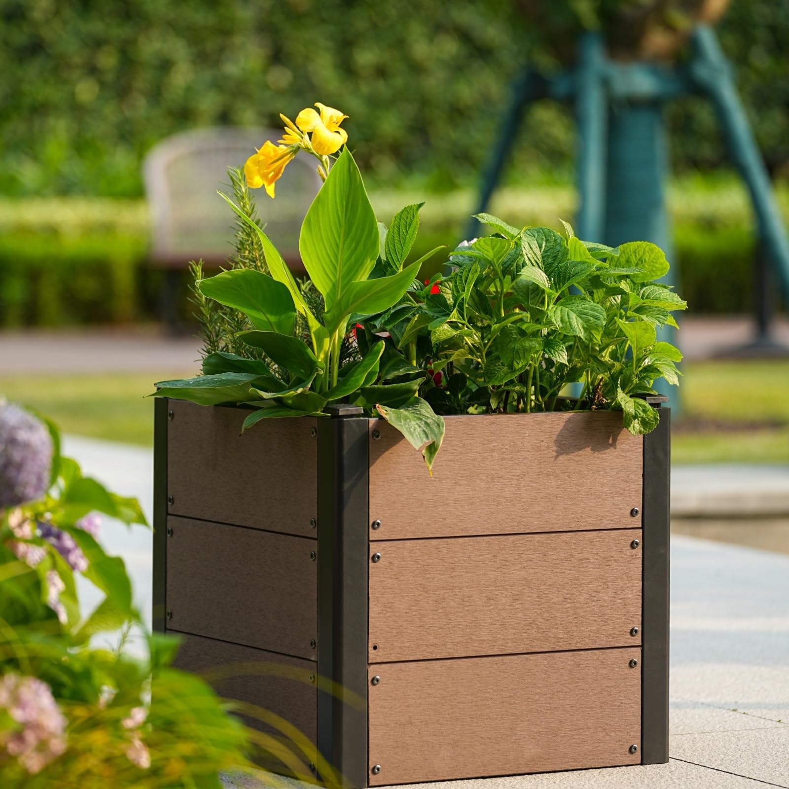 Canteiro elevado com rodas, ca - Raised Garden Bed avaliação e preço