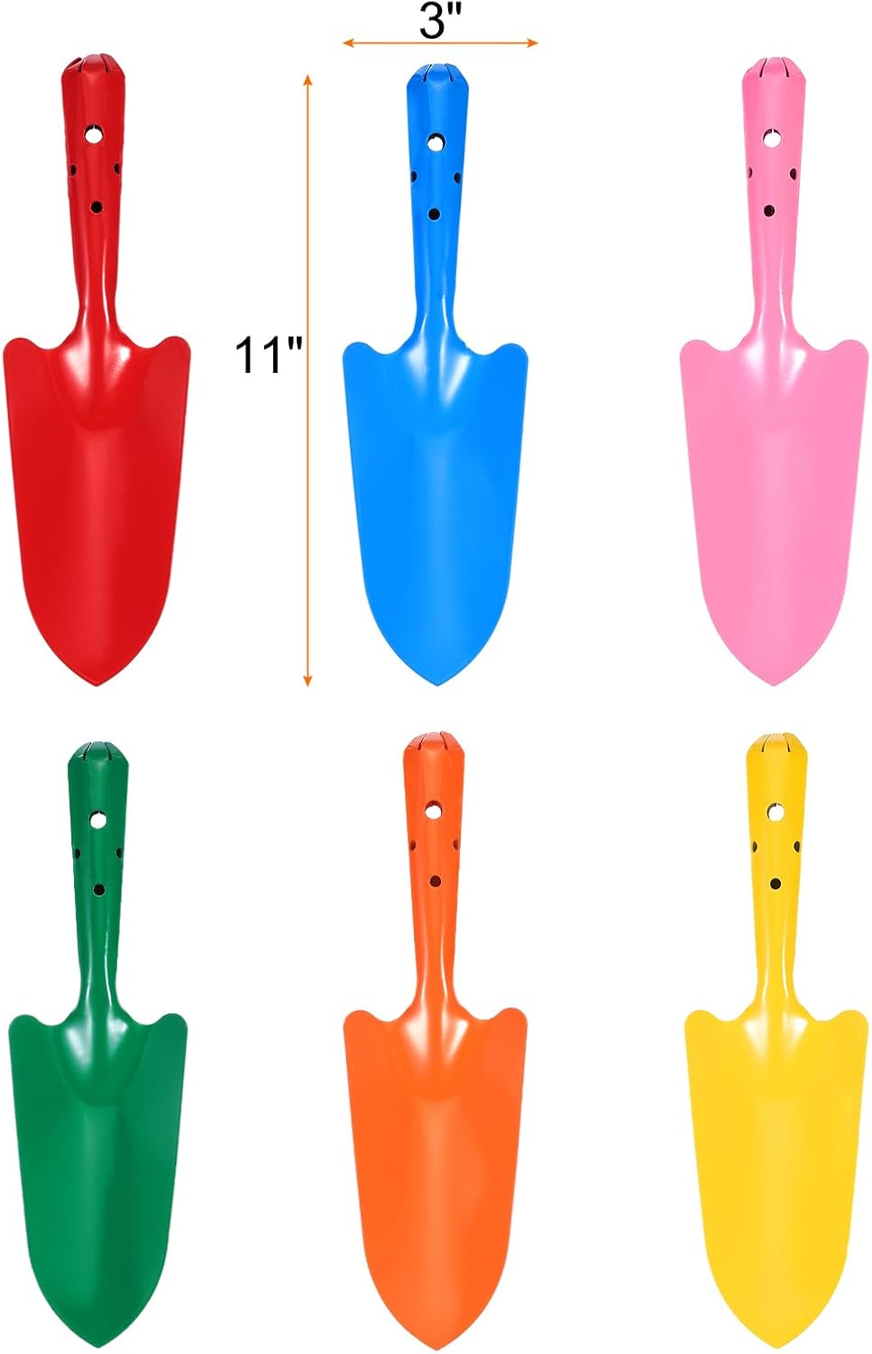 Conjunto de 36 Mini Pás de Met - Trowel Garden Tools avaliação e preço