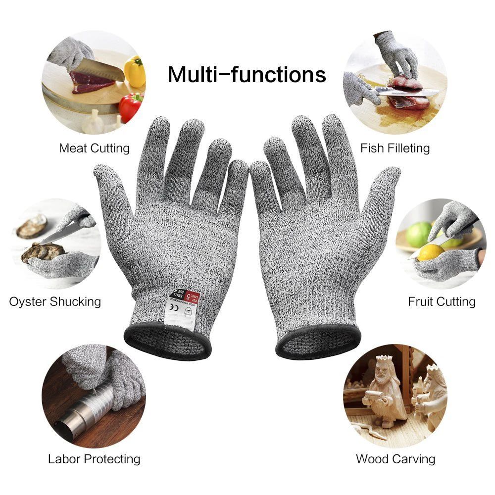 Luvas Anticorte HPPE Nível 5 p - Garden Gloves avaliação e preço
