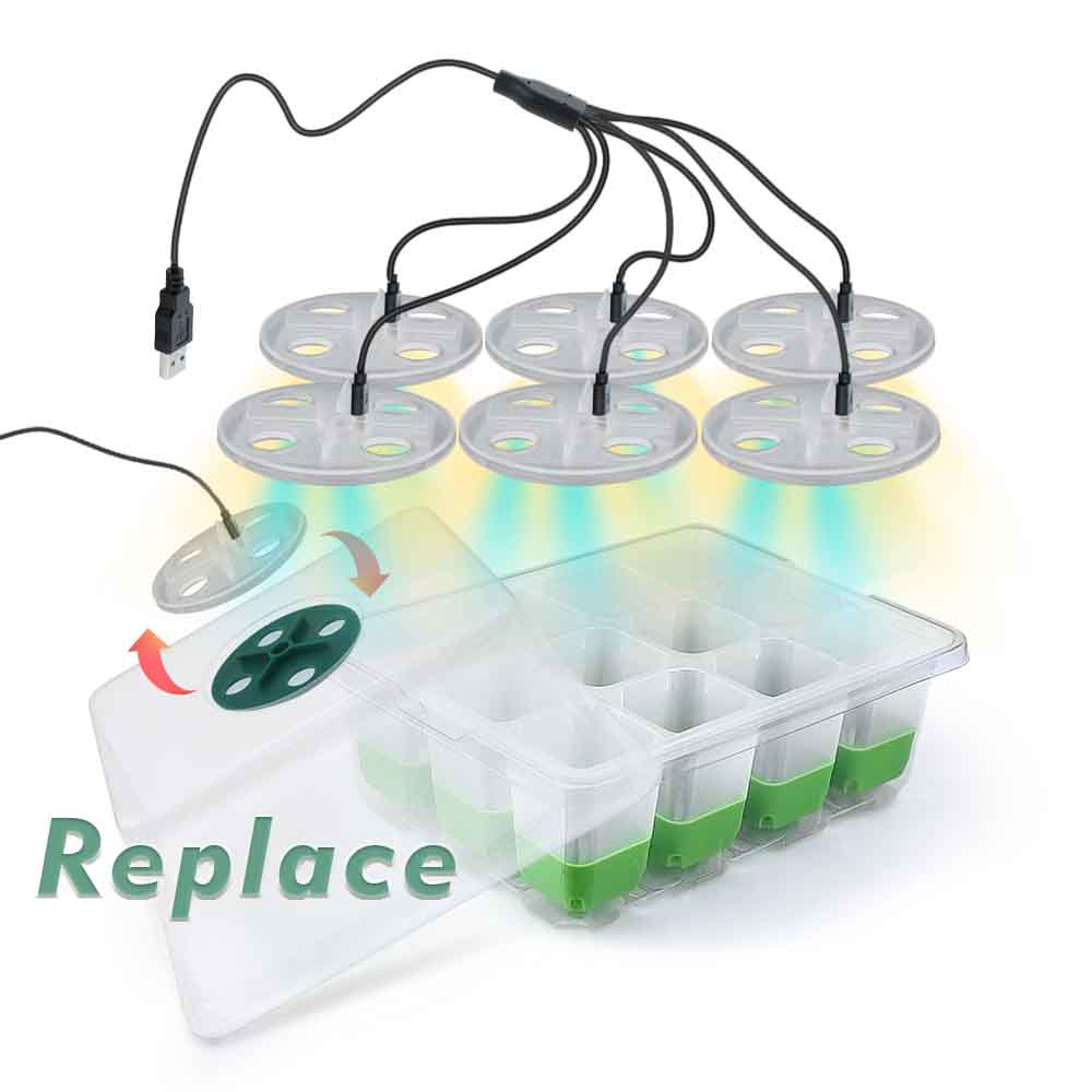 Mudas Starter Tray Kit com tam - Grow Light Led avaliação e preço
