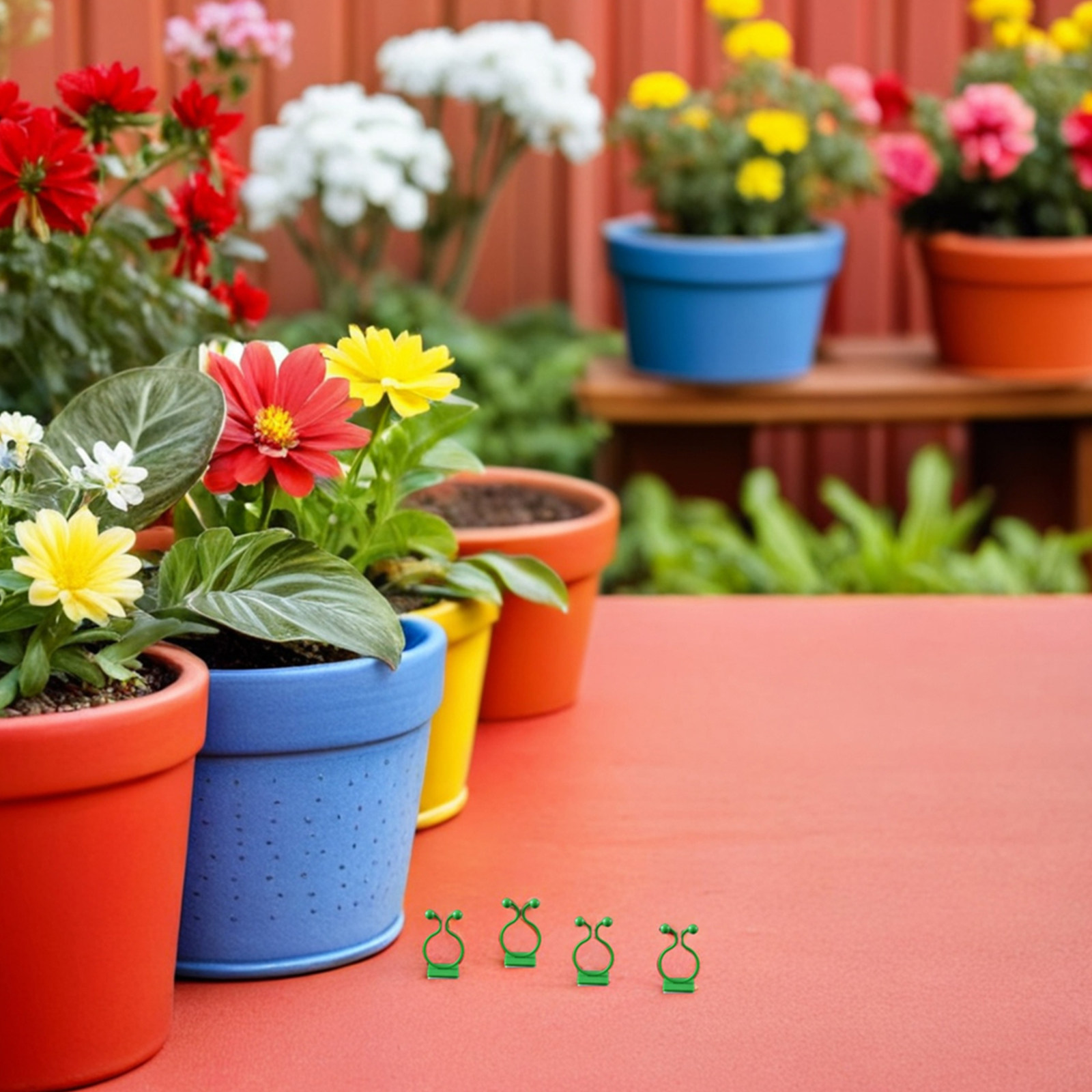 120 unidades de clipes para fi - Vertical Planter avaliação e preço
