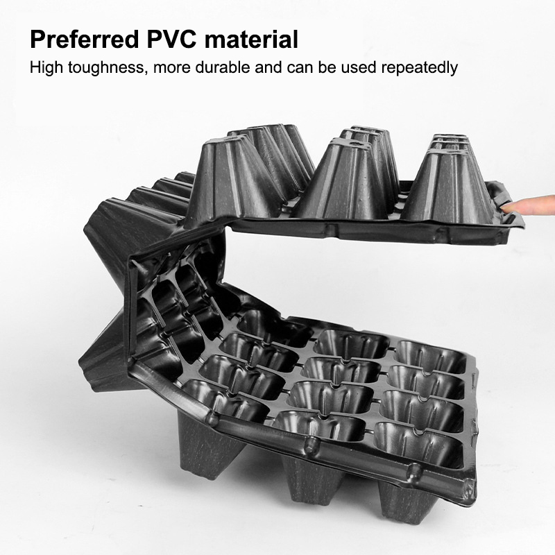 Kit com 10 Bandejas Plásticas  - Seed Starter Tray avaliação e preço