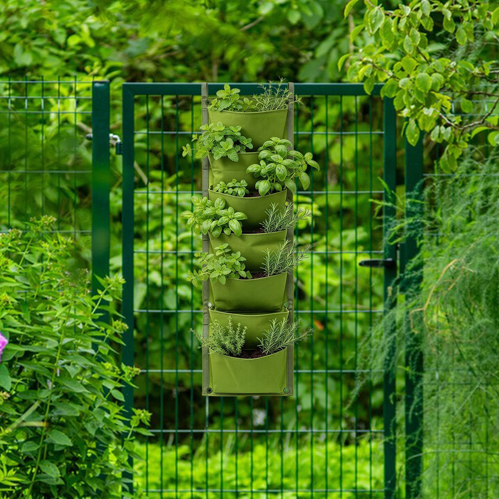 Jardineira de parede com 7 bol - Grow Bag avaliação e preço