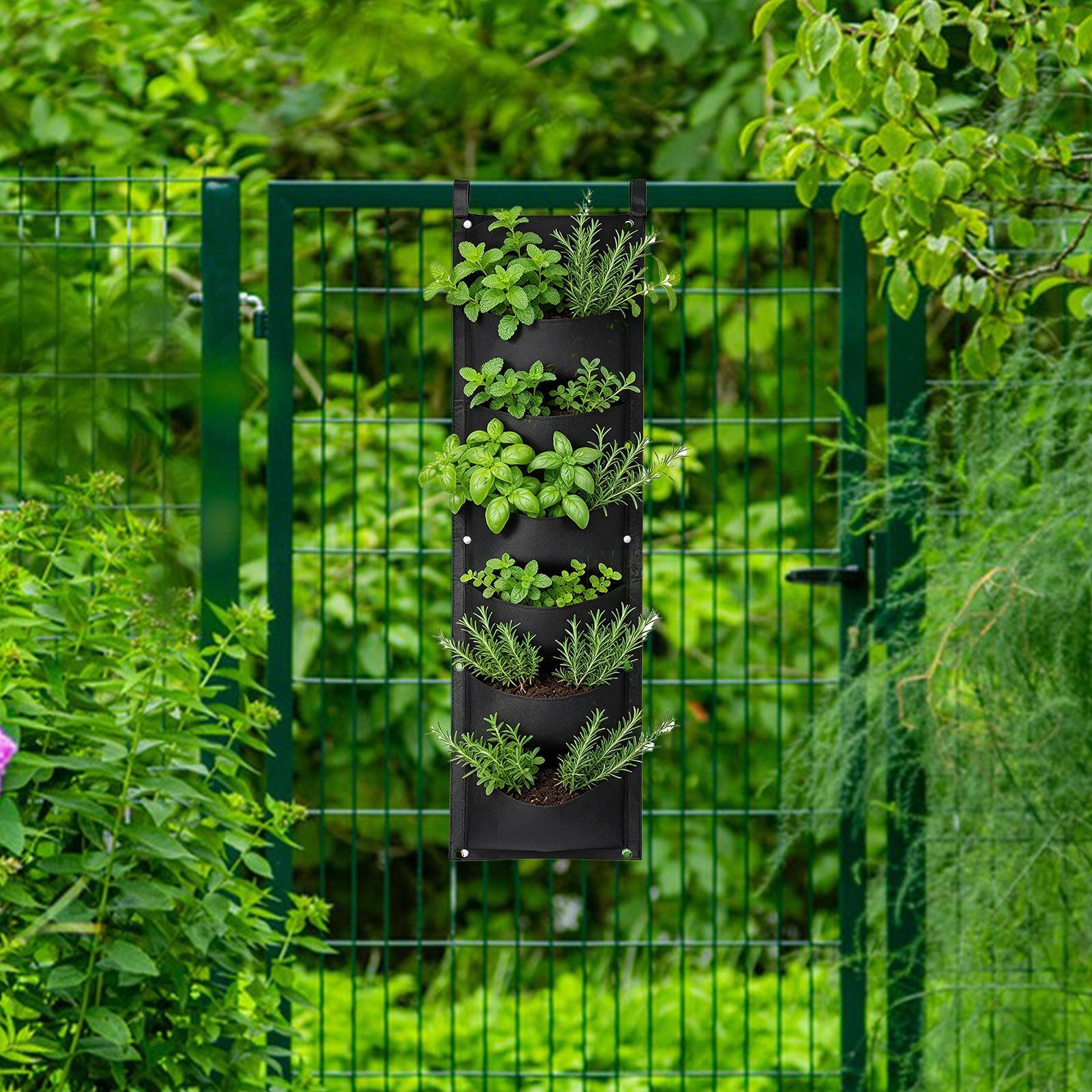 Jardineira de parede com 7 bol - Grow Bag avaliação e preço